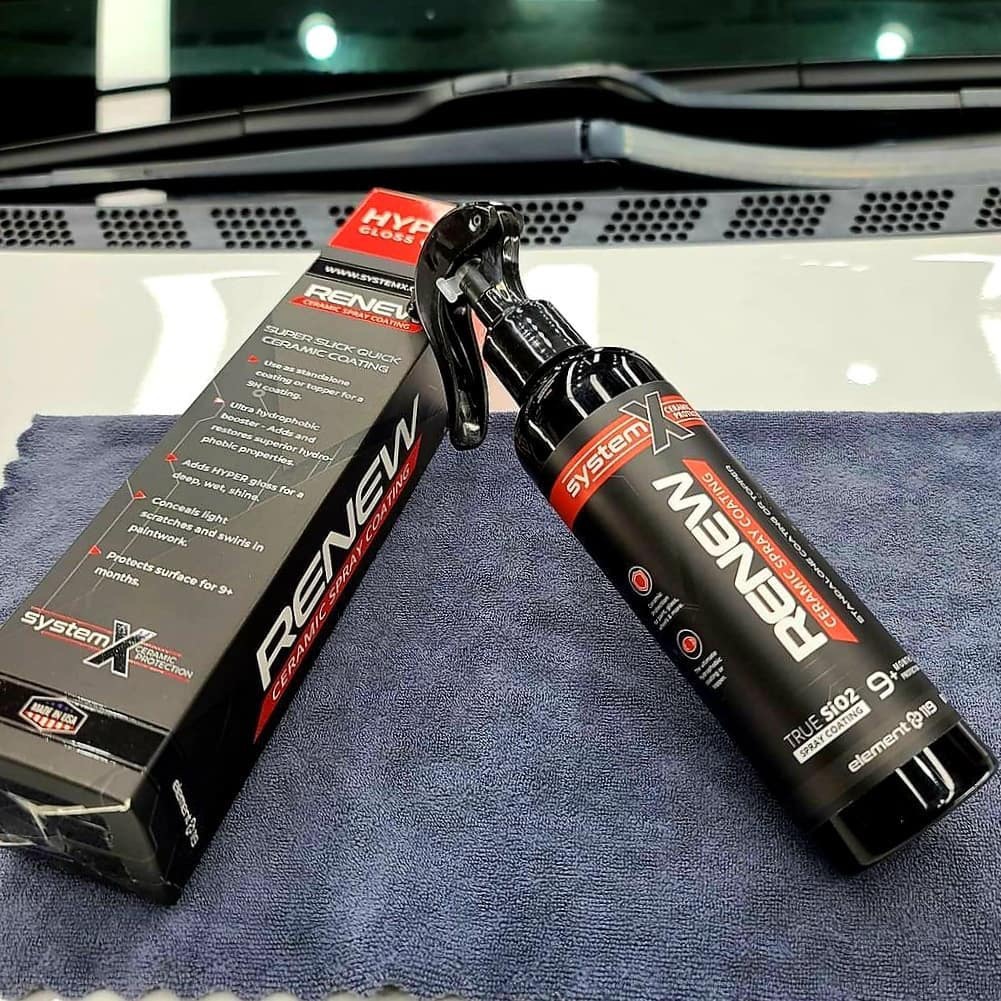 اسپری سرامیك 250 میلی لیتری سیستم ایكس مدل System X Renew Nano Coating 250ml