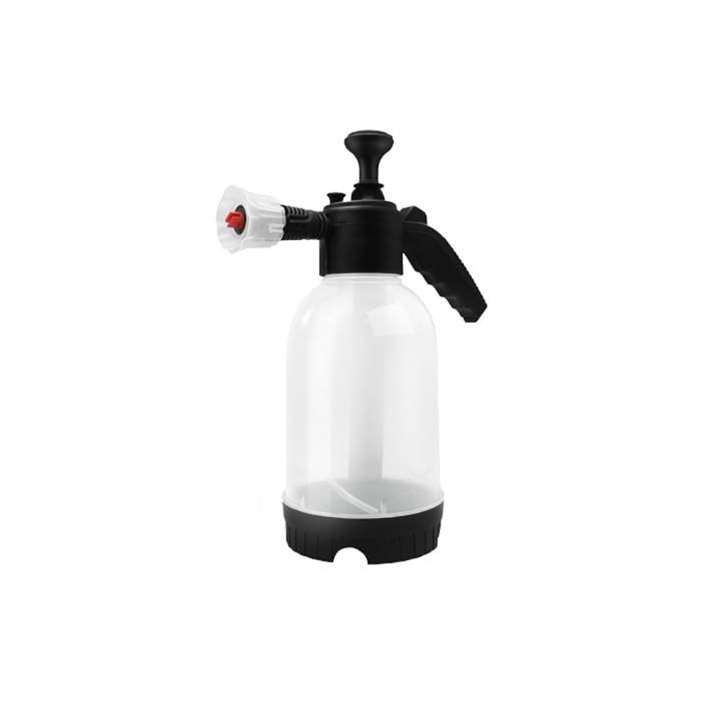 فوم پاش دستی چندمنظوره 2 لیتری سورین بو مدل Surainbow Multifunctional Hand Pump Sprayer 2L با 2 عدد نازل اسپری با کیفیت بالا یکی برای ایجاد فوم برفی کارواش و دیگری برای اسپری آب به منظور آبیاری گل ها و گیاهان طراحی شده است