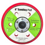 صفحه پلیت 150 میلی متری مدل Backing Plate 6 inch ساخته شده از پلی اورتان با کیفیت بالا است که باعث افزایش طول عمر صفحه می گردد
