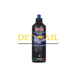 پولیش و واکس مرحله آخر 500 گرمی مفرا مدل Mafra Spléndida 2.0 Glaze Booster Gloss سطح تماسی فوق العاده صاف و صیقلی همراه با براقیتی بالا و عمیق ایجاد می کند.