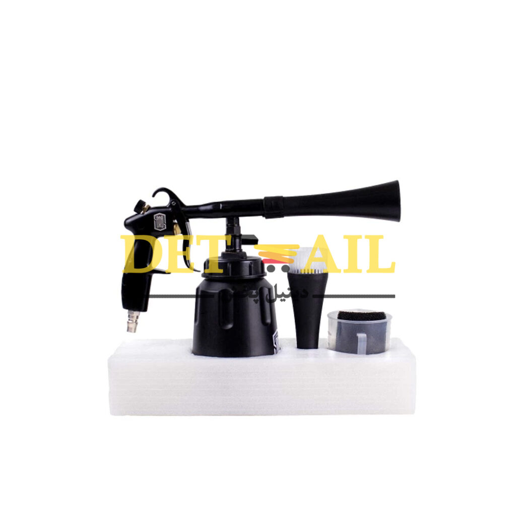 تورنادوگان مخصوص صفرشویی داخل خودرو سورین بو  یک تورنادوگان حرفه ای است که دارای دو سری، یکی با فرچه و دیگری بدون فرچه می باشد.