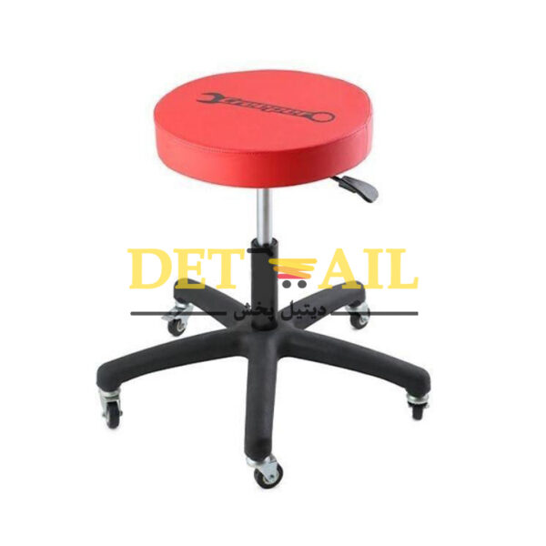 صندلی چرخدار جک دار با بکارگیری بهترین متریال و مواد اولیه ساخته شده و مخصوص مراکز دیتیلینگ و کارگاهی طراحی شده است.