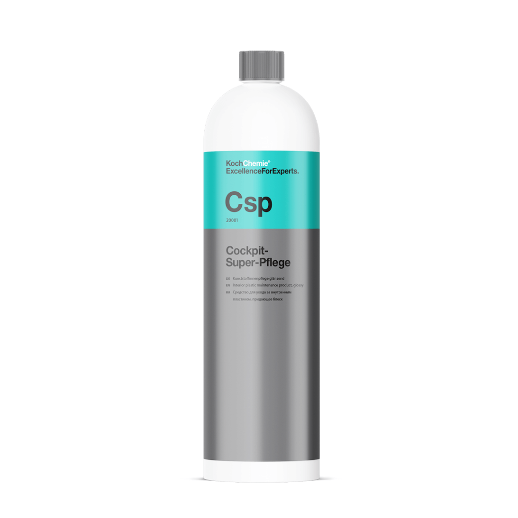 خرید محافظ و براق کننده سطوح پلاستیکی مشکی کوکمی-کخ کیمی مدل Koch Chemie CSP با کیفیت عالی و ماندگاری بالا، تهیه شده توسط دیتیل پخش در ایران.