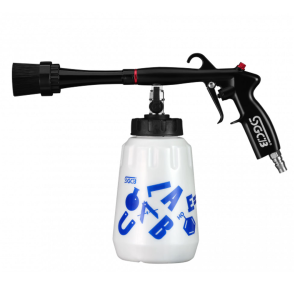 تورنادوگان صفرشویی با مغزی فلزی، ابزاری حرفه‌ای برای تمیزکاری عمیق داخل خودرو است. با نازل تورنادو و عملکرد قدرتمند، آلودگی‌های سخت را به‌راحتی حذف می‌کند.