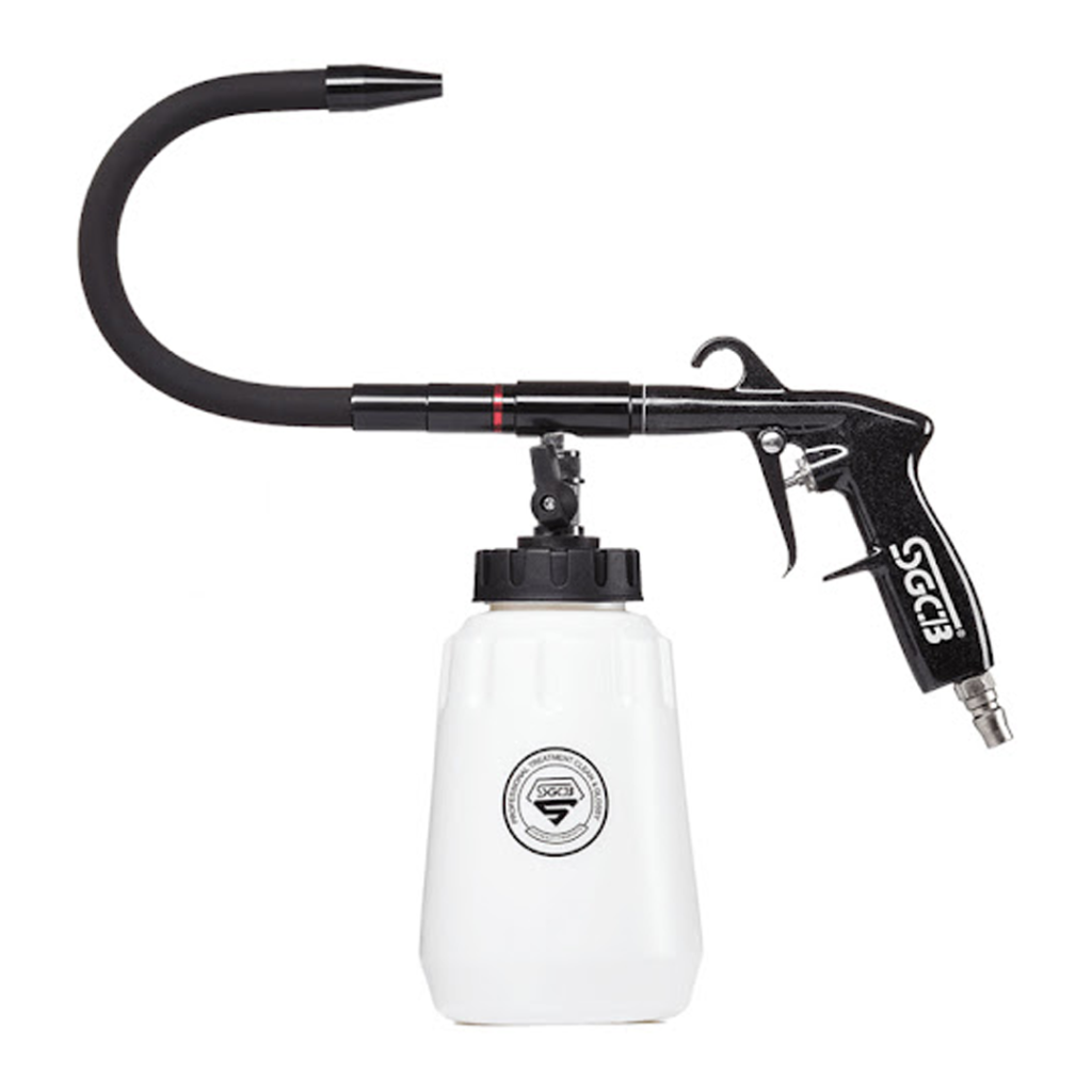 تورنادوگان موتور شویی SGCB سفید؛ یک ابزار حرفه‌ای برای شستشوی عمیق موتور خودرو با فشار چرخشی قدرتمند. مناسب دیتیلینگ و کارواش. خرید آنلاین از دیتیل پخش.