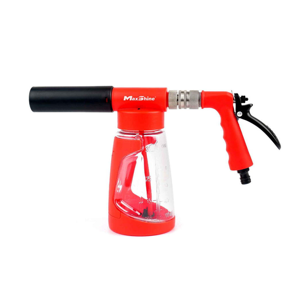 فوم گان کف‌پاش پرمیوم مکس شاین ابزاری حرفه‌ای برای تولید فوم غلیظ و یکنواخت است. مناسب شست‌وشوی خودرو، durable، قدرتمند و سازگار با بیشتر کارواش‌ها.