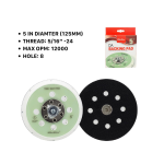 بکینگ پد ۱۲.۵ دوال اکشن مکس شاین، صفحه‌ای قدرتمند و پایدار برای افزایش سرعت پولیش‌کاری و دستیابی به کنترل بیشتر در سطح‌های گسترده است.