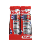 حوله مایکروفایبر مصرف خارجی دو عددی سوناکس با جذب بالا و الیاف نرم، خشک‌کردن بدنه خودرو را سریع، ایمن و بدون خط و خش انجام می‌دهد.