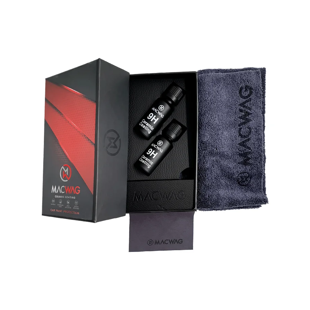 مگ وگ سرامیک بدنه خودرو مک وگ MacWag Ceramic Coating 3 با ایجاد لایهای محافظ و براق، ظاهر خودرو را حرفهایتر و ماندگارتر میکند.