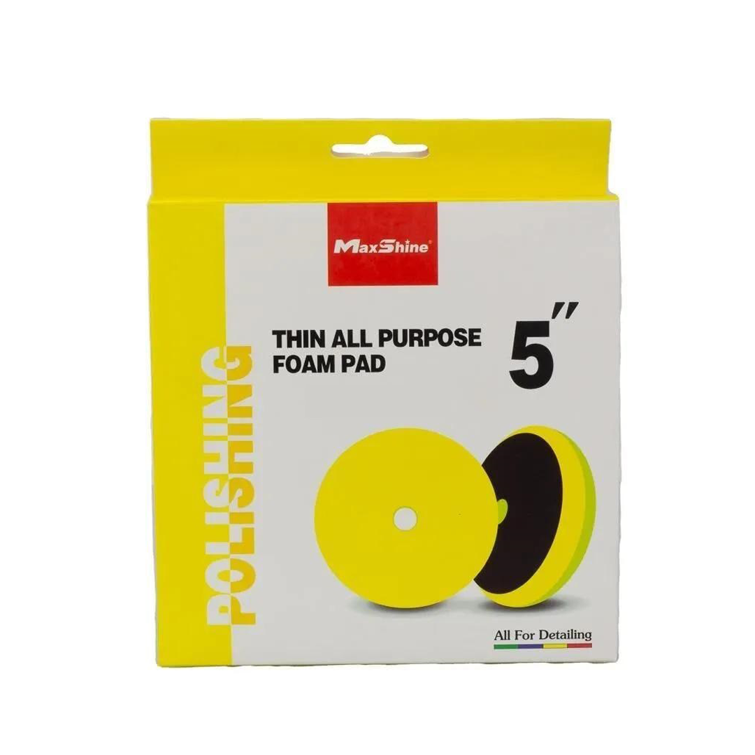 پد اسفنجی نرم ۱۲.۵ مکس شاین، انتخابی ایده‌آل برای فینیش‌کاری نهایی، حذف هولوگرام و ایجاد سطحی براق و یکدست روی بدنه خودرو است.