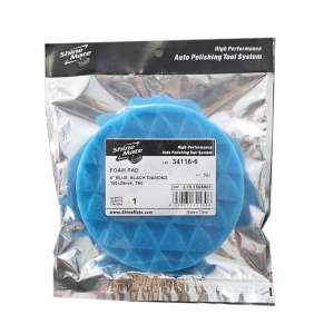 پد پولیش آبی شاین میت یک پد دوکاره از سری Black Diamond است که همزمان اصلاح و براقیت را ارائه می‌دهد و مناسب پولیش‌های متوسط و پایانی می‌باشد.
