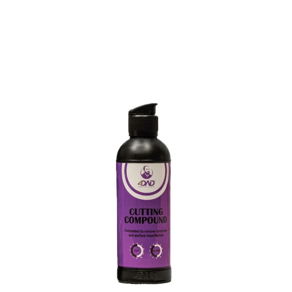 پولیش زبر 250 میل فور دد مدل 4Dad Cutting Compound محصولی مناسب برای حذف خط و خش عمیق، آثار سنباده و نواقص رنگ خودرو است که با دستگاه روتاری عملکردی سریع، دقیق و حرفه‌ای ارائه می‌دهد.