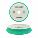 پد پولیش زبر دوکاره سبز هامبر مدل Humber Dual Action Coarse Green Cutting Foam Pad 6 inch مناسب حذف خط و خش، اصلاح رنگ و اجرای پولیش حرفه‌ای خودرو است.